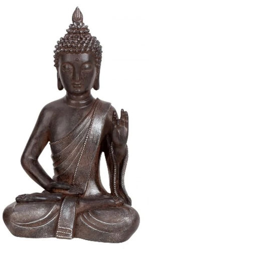 Bronzos Buddha szobor - B - 30 cm magas