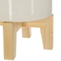 Kép 3/3 - Műpálma kerámia kaspóban - 72 cm magas
