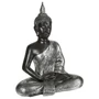 Kép 1/3 - Ezüstös Buddha szobor - nagyméretű