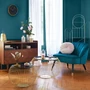 Kép 3/3 - Gold Glam fekete-arany huzal dohányzóasztal szett